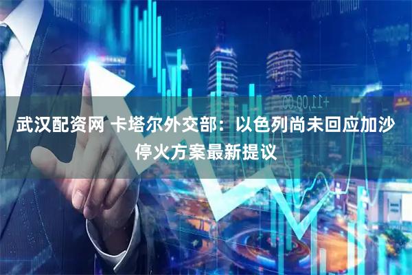武汉配资网 卡塔尔外交部：以色列尚未回应加沙停火方案最新提议